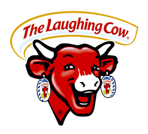 شعار ماسكات البقرة الضاحكة