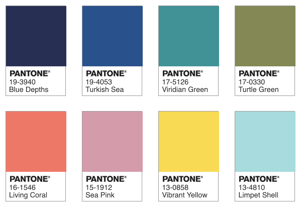 اللون المرجاني لون العام ٢٠١٩