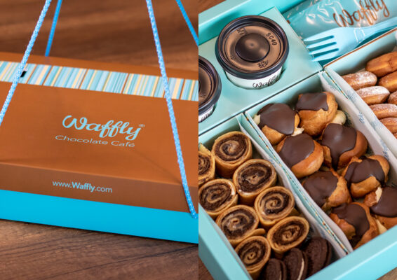 Waffly caffee Brand design
