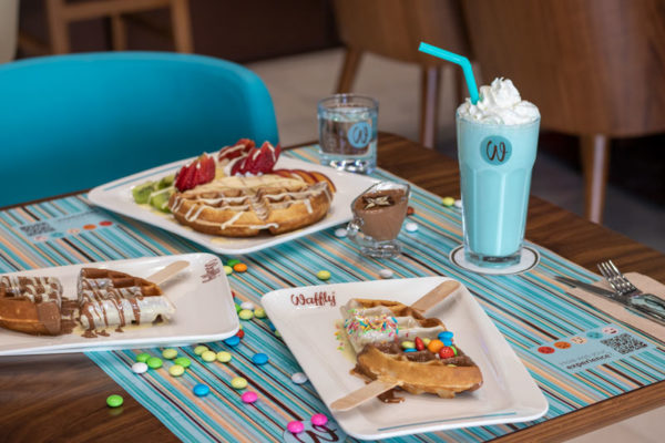 Waffly caffee Brand design