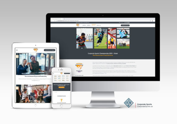 Corporate Sports Web Design
