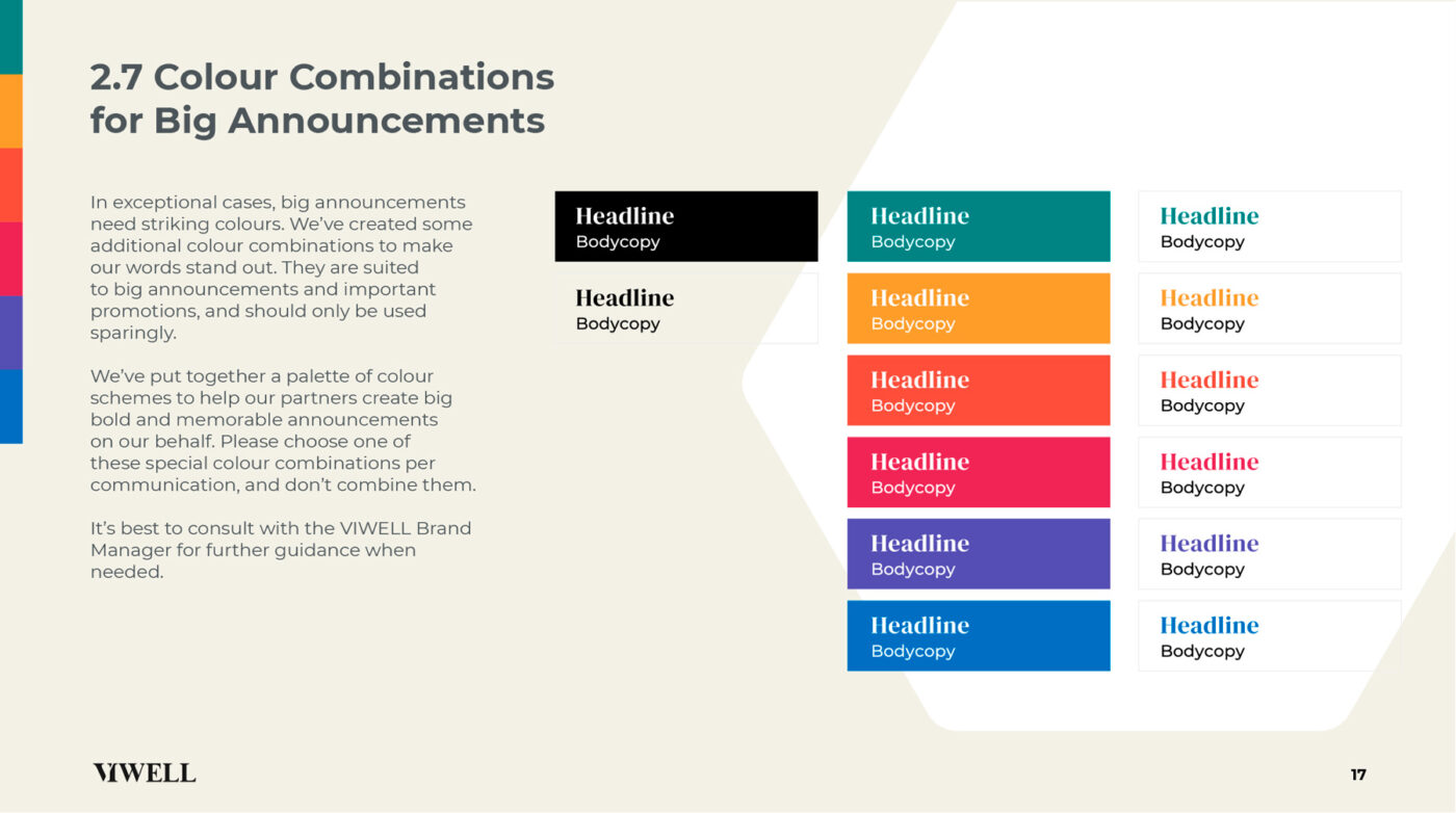 VIWELL Visual Brand Guideline by Nihad Nadam