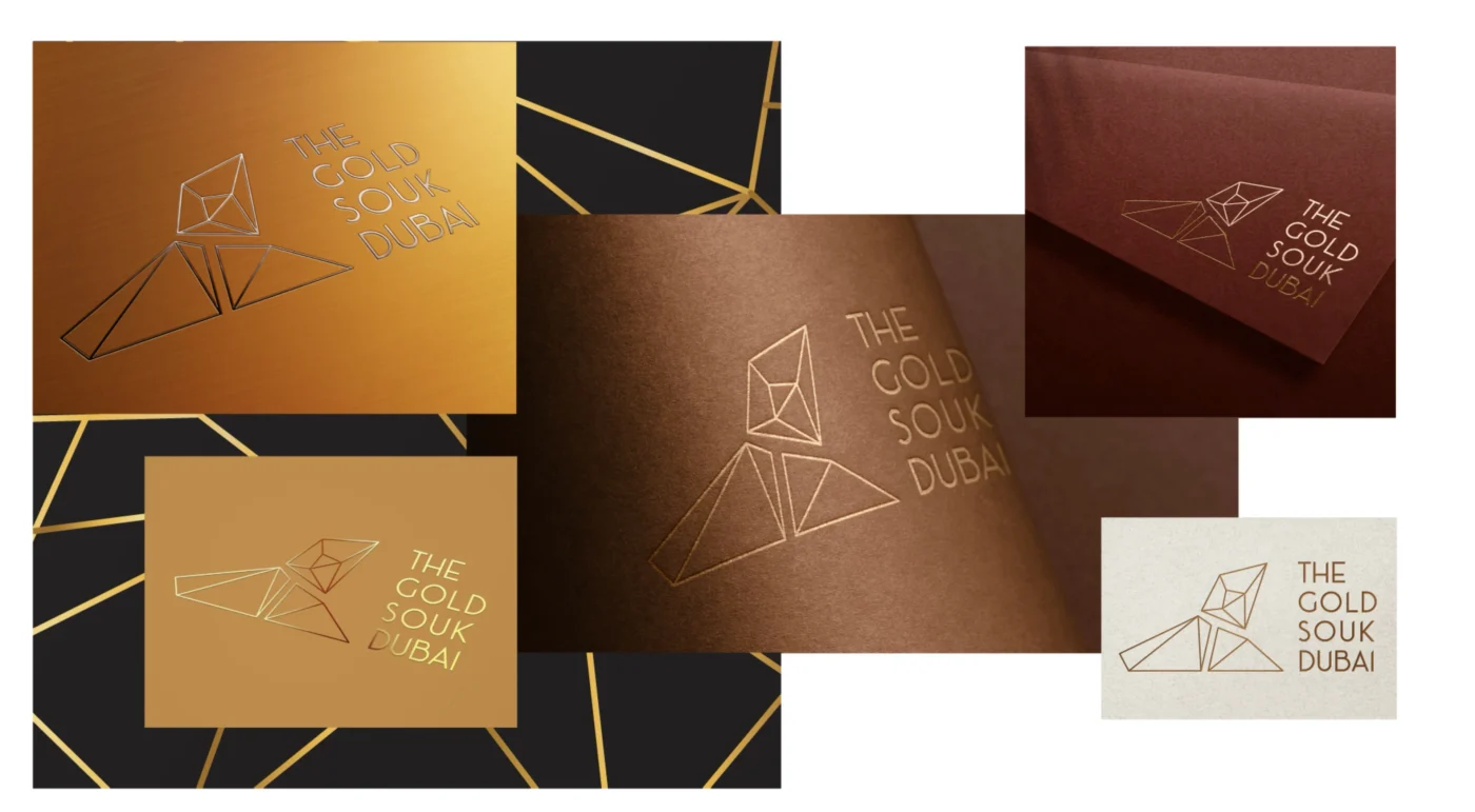 Visual representation of interconnected pathways in The Gold Souk Dubai, symbolizing trade and craftsmanship