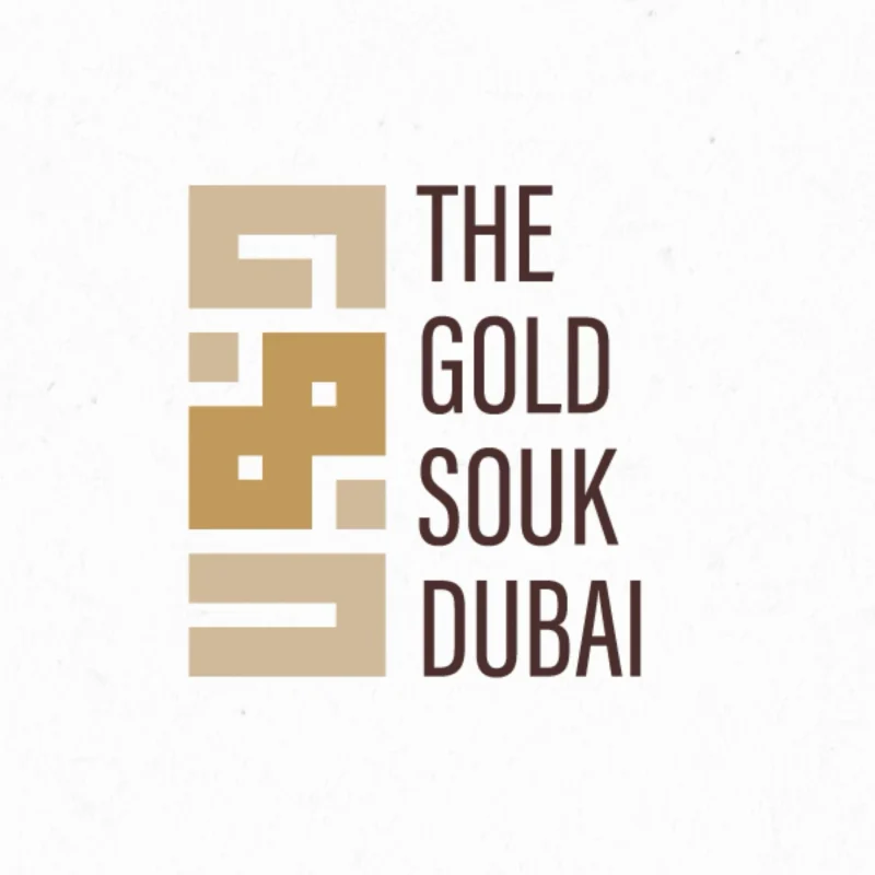 The Home of Gold logo concept for The Gold Souk Dubai, inspired by Arabic geometric art and traditional architecture