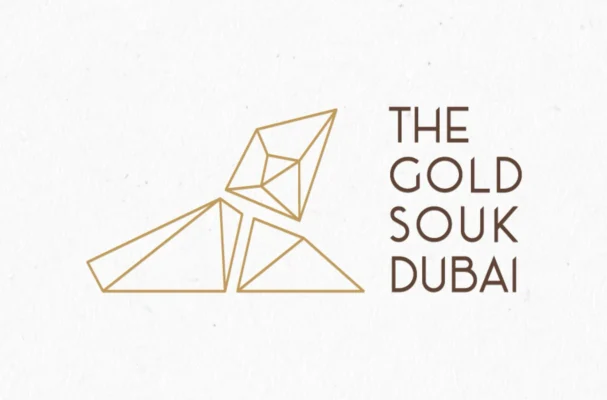 Precious Connections logo concept for The Gold Souk Dubai, inspired by trade, relationships, and cultural heritage