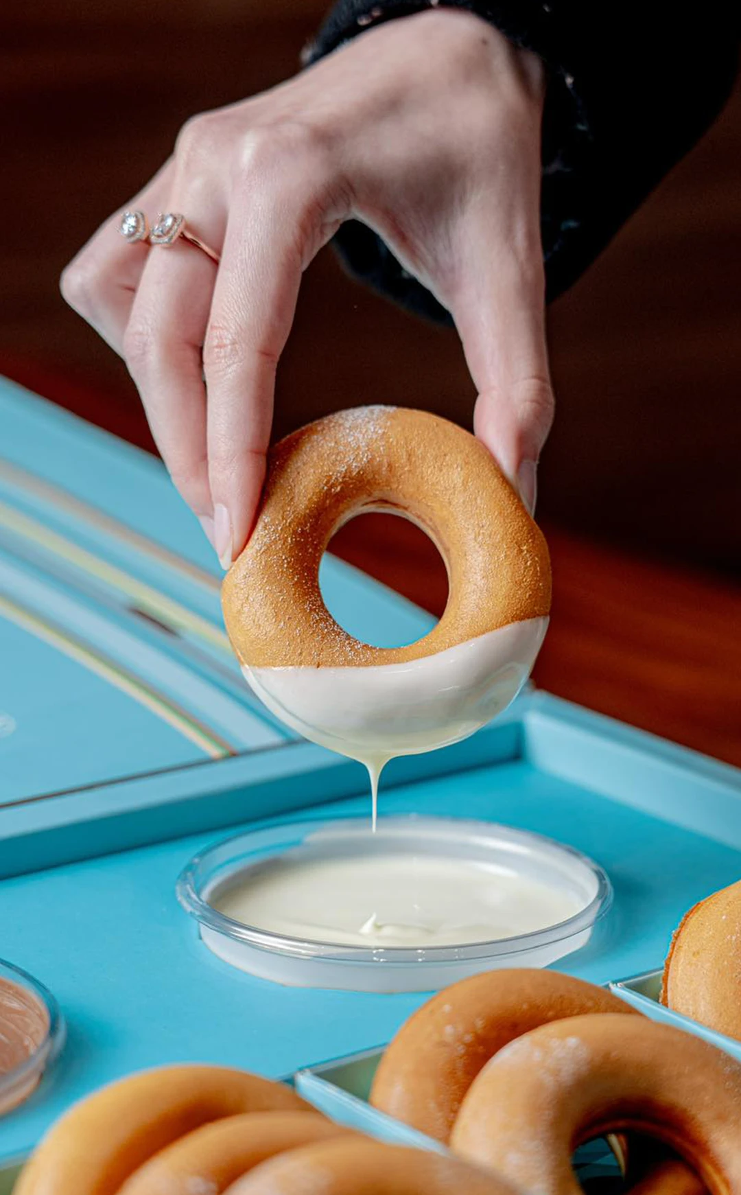 Waffly franchise identity system by Arabic branding expert Nihad Taisir