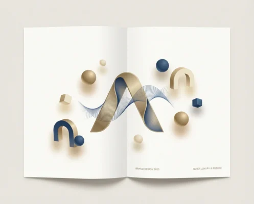 اتجاهات العلامات التجارية في 2025، كيف تعيد الأصالة والذكاء الاصطناعي تشكيل هويتك البصرية؟ نهاد تيسير ندم