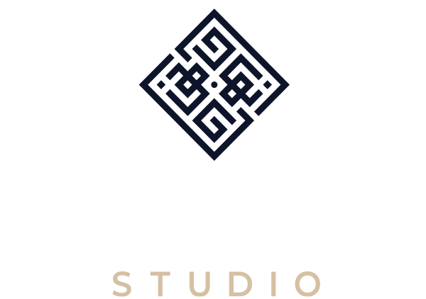 Nihad Taisir Studio logo in Arabic calligraphy